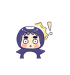 Happy PenguinDeDe（個別スタンプ：35）