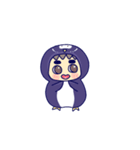 Happy PenguinDeDe（個別スタンプ：40）