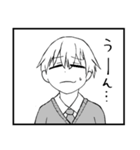先輩と私の日常～エプロン編～（個別スタンプ：25）