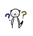 使える冬毛オコジョ君（個別スタンプ：26）