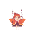 A Little Fairy（個別スタンプ：4）