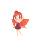 A Little Fairy（個別スタンプ：6）