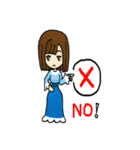 Mrs.Cocoa is very kind（個別スタンプ：13）