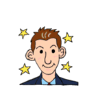 fashionble businessman（個別スタンプ：24）