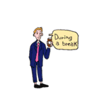 fashionble businessman（個別スタンプ：29）