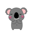 Little Koala sticker(eng)（個別スタンプ：8）