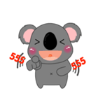 Little Koala sticker(eng)（個別スタンプ：12）