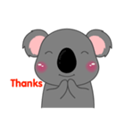 Little Koala sticker(eng)（個別スタンプ：28）