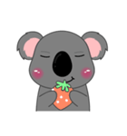 Little Koala sticker(eng)（個別スタンプ：34）