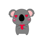 Little Koala sticker(eng)（個別スタンプ：38）