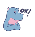 Gembuk the Hippo（個別スタンプ：1）