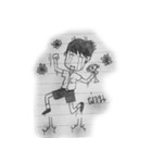 Tabo-Comic : Student's Life（個別スタンプ：9）