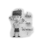 Tabo-Comic : Student's Life（個別スタンプ：19）