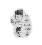 Tabo-Comic : Student's Life（個別スタンプ：28）