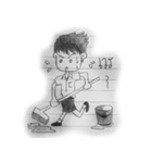 Tabo-Comic : Student's Life（個別スタンプ：30）