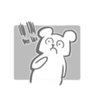white bear ＆ people（個別スタンプ：12）
