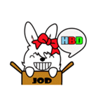 jod the rabbit（個別スタンプ：37）