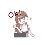当方、ガチ恋の同担拒否です。（個別スタンプ：1）