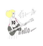 10 woman（個別スタンプ：1）