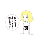 10 woman（個別スタンプ：4）