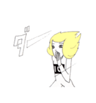 10 woman（個別スタンプ：10）