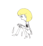 10 woman（個別スタンプ：11）