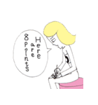 10 woman（個別スタンプ：23）