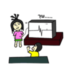 Cruel girlfriend（個別スタンプ：16）
