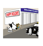 The best Friend Travel in London（個別スタンプ：15）