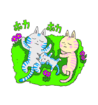 ほっこり癒しの可愛い猫達♡（個別スタンプ：35）