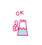 となりの富士さん（個別スタンプ：3）