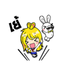 MoeGirl ＆ PigRabbit（個別スタンプ：5）