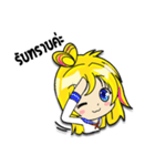 MoeGirl ＆ PigRabbit（個別スタンプ：8）