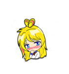 MoeGirl ＆ PigRabbit（個別スタンプ：10）