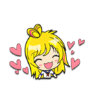 MoeGirl ＆ PigRabbit（個別スタンプ：11）