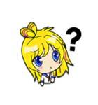 MoeGirl ＆ PigRabbit（個別スタンプ：14）
