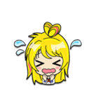 MoeGirl ＆ PigRabbit（個別スタンプ：15）