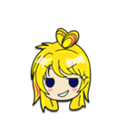MoeGirl ＆ PigRabbit（個別スタンプ：17）
