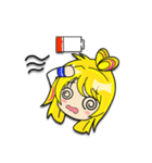 MoeGirl ＆ PigRabbit（個別スタンプ：21）