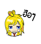 MoeGirl ＆ PigRabbit（個別スタンプ：23）