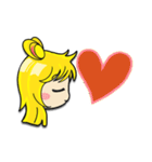 MoeGirl ＆ PigRabbit（個別スタンプ：36）