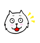 CC cat (face)（個別スタンプ：8）