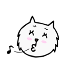 CC cat (face)（個別スタンプ：21）