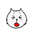 CC cat (face)（個別スタンプ：23）