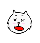CC cat (face)（個別スタンプ：25）