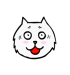 CC cat (face)（個別スタンプ：26）
