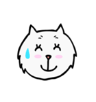 CC cat (face)（個別スタンプ：31）
