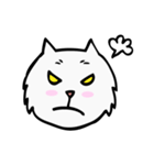 CC cat (face)（個別スタンプ：34）