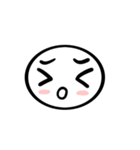 Ah White Cute Emoji（個別スタンプ：30）