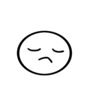 Ah White Funny Emoji（個別スタンプ：5）